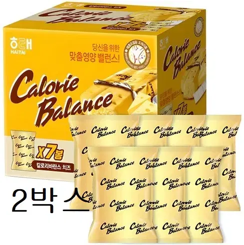 무료배송-해태 칼로리바란스 치즈 266g 2개